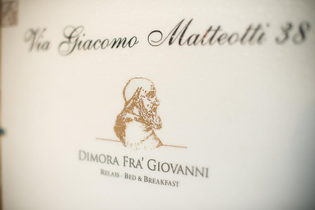 Dimora Fra' Giovanni B&B Relais Magione Esterno foto
